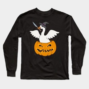 Halloween Goose Long Sleeve T-Shirt